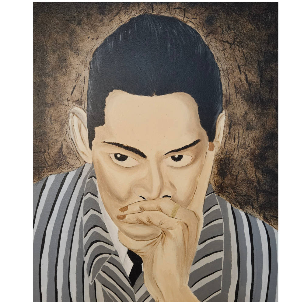 Gomez Addams Portrait