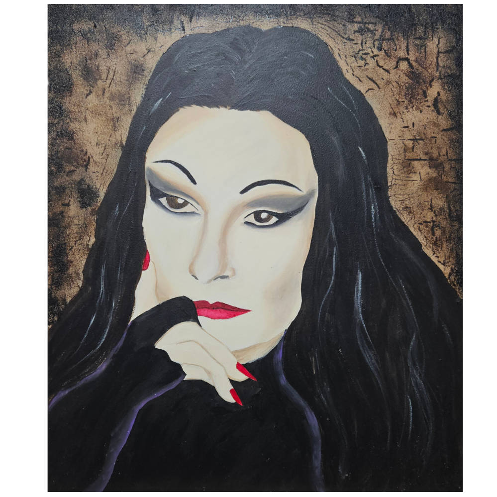Morticia Addams Portrait
