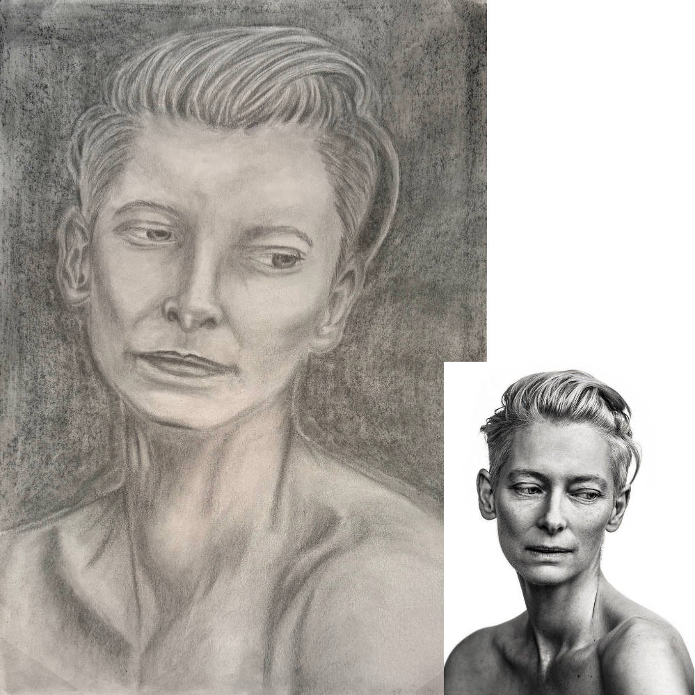 Tilda Swinton portrait
